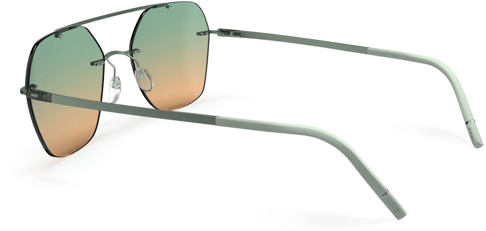 Silhouette The Dawn Demo Rimless 5573 Eyeglasses - view 98